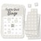 Big Dot of Happiness Champagne Elegantly Simple - Find the Guest Bingo Cards and Markers - Wedding & Bridal Shower Bingo Game Set of 18
